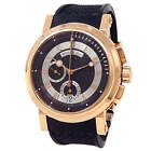 Breguet Marine Chronograph 18k Rose Gold Rubber Black Men's Watch 5827BR/Z2/5ZU