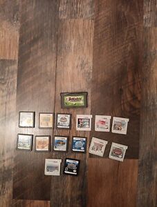 Pokemon Black Version 2 (Nintendo DS) Authentic game cart Tested Lot Of 15 Mario