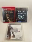 Dead Space 1 2 3 Trilogy Playstation 3 PS3 Complete CIB With Manual 3 Is Sealed