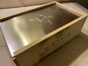 1 Rare Wine Wood Crate Box Case M.ÉTAIN NAPA VALLEY CALIFORNIA Vintage 2/24