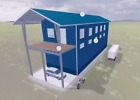 Architectural Plan Set for a Custom Designed 20 x 60 Extra Tall Steel Cabin!!!