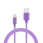 Cable 30 Pcs Tangle Free Apple iPad Air USB Data Cable 3.3 Feet In Purple