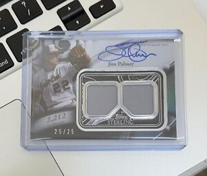 New Listing2024 Topps Sterling Jim Palmer Auto Jersey Patch Relic /25 Autograph Orioles SP
