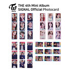 TWICE 4th mini album Signal Official Photocard KPOP K-POP