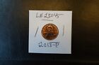 2013-P 1 cent Brilliant Uncirculated Lincoln  Penny
