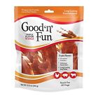 Good N Fun Triple Flavor Wings Made with Real Meat Treats for Dogs 12 Oz