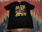 Men's Sz XL WWE Razor Ramon  T-Shirt NICE Black