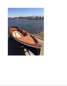 wooden row boats for sale