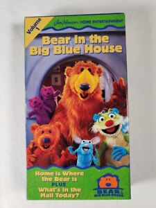 Bear in the Big Blue House Jim Henson Volume 1 Video Tape VHS 1998