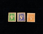 India 1 2 4 REPRINTS MNH  from the 1854 classic issue