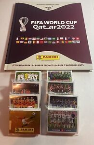 Panini WC  Qatar 2022 Complete Set (Album HARDCOVER + 670 Stickers) USA Version