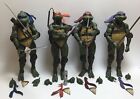 NECA TMNT Movie Raph Mikey Leo Donnie Lot Of 4 Figures, 7” Inch Tall