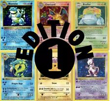 🥇 1ST EDITION POKEMON GRADED CARD🥇 Authentic Original Pokémon 1998 to 2002