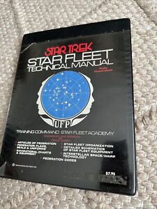 Star Trek Star Fleet Technical Manual 1st Ed 1975 Ballantine Franz Joseph
