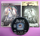 New ListingAlice: Madness Returns (Sony PlayStation 3 PS3, 2011) COMPLETE CIB Tested!