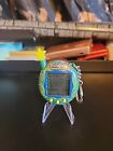 Vintage Tamagotchi Connection Peacock Feathers Green Yellow Star V4.5 Tested