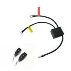 Wireless Remote Control Motorcycle Battery Isolator Master Kill Switch Cut Off