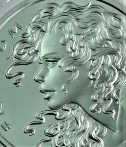 2021 Silver Shield Freedom Girl 1 oz .999 silver bullion from BU roll in capsule