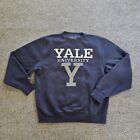 Yale University Sweatshirt Mens Large Blue Jansport Pullover Long Sleeve Casual