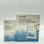 Automated Dental Floss Dispenser Pop-up Flossers Holder 100 Ct With Travel  20ct