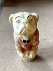 Vintage Bulldog Roly Poly Celluloid Toy
