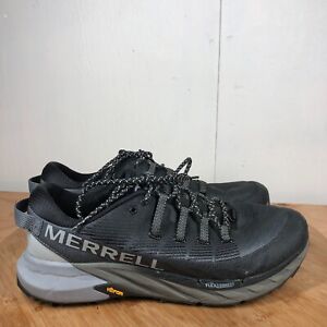 Merrell Shoes Mens 12 Agility Peak 4 Trail Running Sneakers Black Hiking