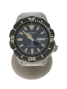Seiko Prospex 4R36-07B0 Day Date Divers 200m ST.Steel Box Automatic Mens Watch