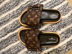 Authentic Louis Vuitton Pillow Sandals, Slightly Used, Size 37, Comfortable