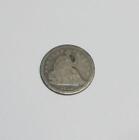 1839 U.S. Ten Cents * Seated Liberty Dime * Well Circulated * Clear Date