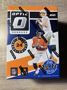 2021 Panini Donruss Optic NFL Football Blaster Exclusive Box Brand New Sealed