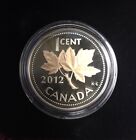 Canada 2012 1-Cent Silver Proof Farewell Adieu One Cent Box COA OGP