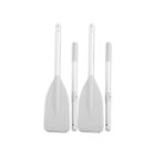 Keenso 2Pcs Inflatable Dinghy Oars, Silver Dinghy Paddle Boat Durable Paddles...