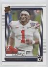 2021 Panini Donruss Rated Rookie Portrait Justin Fields #253 Rookie RC