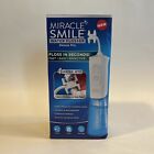 Miracle Smile Water Flosser for Teeth & Gum Health, H-Shaped Head Deluxe Pro NEW