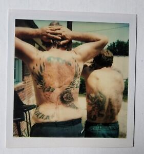 New Listingoriginal vintage 70s sailor ned resinol tattoo tattooed man tattoo photo 3.5×3.5