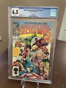Marvel Super-Heroes Secret Wars #1 Marvel Comic 1984 CGC 6.5 2nd Print