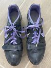 NIKE  Women's Gray/Purple 456811-053 Zoom Rival S Spikes Sprint Shoes Size 8.5