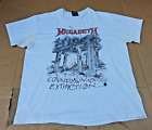 Vintage Megadeth Countdown to Extinction TOUR T-Shirt 1992 SIZE XL USA MADE RARE