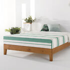 Wooden Platform Bed with Wood Slats, Twin/Full/Queen/King Size