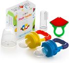 2-Pack Baby Fresh Fruit Pacifiers: Introduce Solid Foods Safely, Soothe Teething