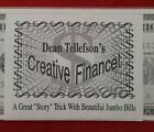 Creative Finance Dean Tellefson Magic Mentalism Trick