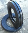 TWO New 4.00-19 Tri-Rib 3 Rib Front Tractor Tires 8N 9N Ford H/D