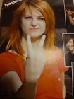 HAYLEY WILLIAMS PARAMORE A4 PAGE POSTER KERRANG  MAGAZINE