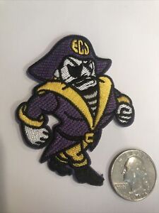 ECU East Carolina Pirates Vintage Embroidered Iron On Patch AWESOME  3