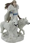Unicorn Studios WU76701AA Winter Guardians by Anne Stokes Snow Wolves & Mistress