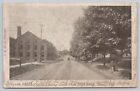Market Street Looking North From High Street Muncy PA Undivided Back Postcard