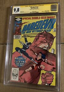 DAREDEVIL #181 CGC 9.8 SS Signed By Frank Miller Key Issue Death Of ELEKTRA!