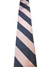 Robert Kirk Cable Car Clothiers Tie  All Silk Stripes In Pink And Black NWOT