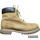 Timberland Mens 6 In Premium Nubuck Wheat Waterproof Boots Size 12 M 72066