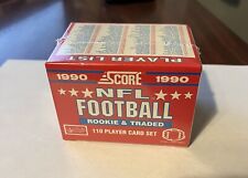 1990 Score Supplemental Rookie & Traded Football Sealed Set - Emmitt Smith RC!!